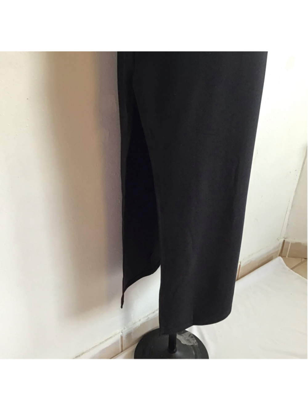 NWT- JLCNCUE Women's Elegant Sexy Strapless Black Midi Dress Size M - Picture 7 of 11